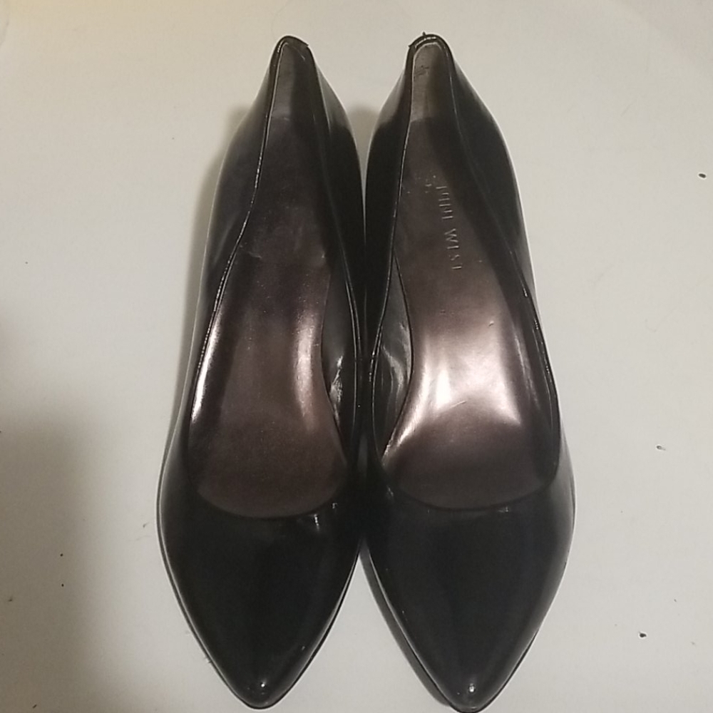 Black Patent Leather Pumps